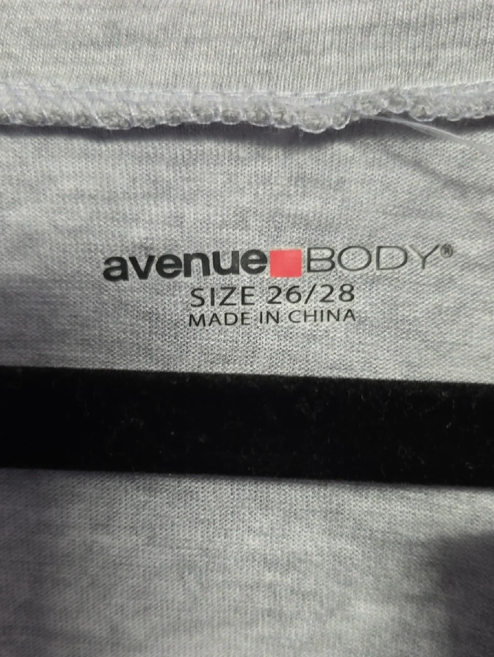Avenue Body‎ Women's Pajama Set- Light Gray with Candy Canes